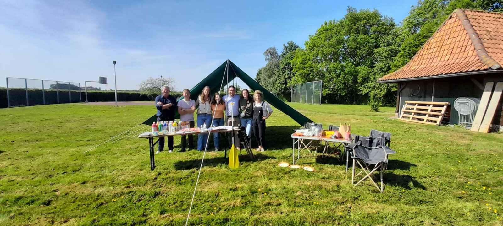 Steun Rotaract Mandeleie bijkomend materiaal